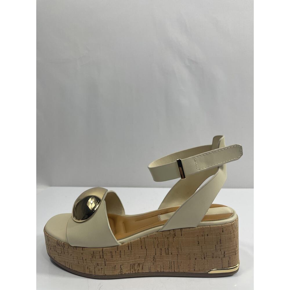 Franco Sarto Shoes Women's Size 6 White L-TAYSHA Platform Wedge Sandals New